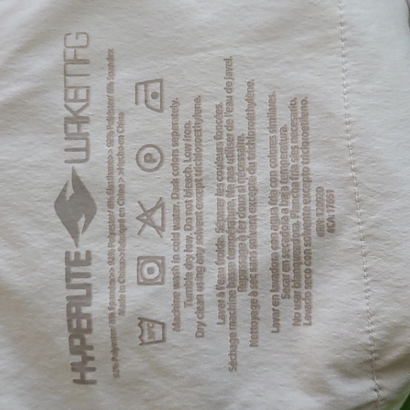 𝅺3/$20 Hyperlite WakeMFG Green/White Board Shorts - Picture 7 of 8